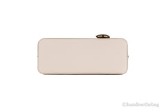 Michael Kors Jet Set Travel Medium Powder Blush Leather Dome X Cross Satchel Bag